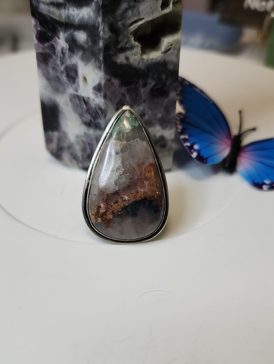 Jewelry - Teardrop Multi-Color Stone Statement Ring